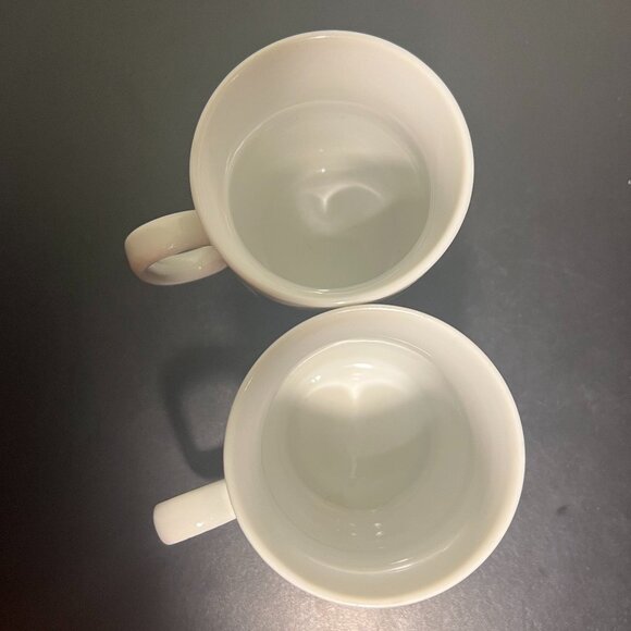 Vtg Morton Salt Girl  “When It Rains It Pours” 1921 & 1968 Logo Ceramic Mugs - Picture 8 of 10